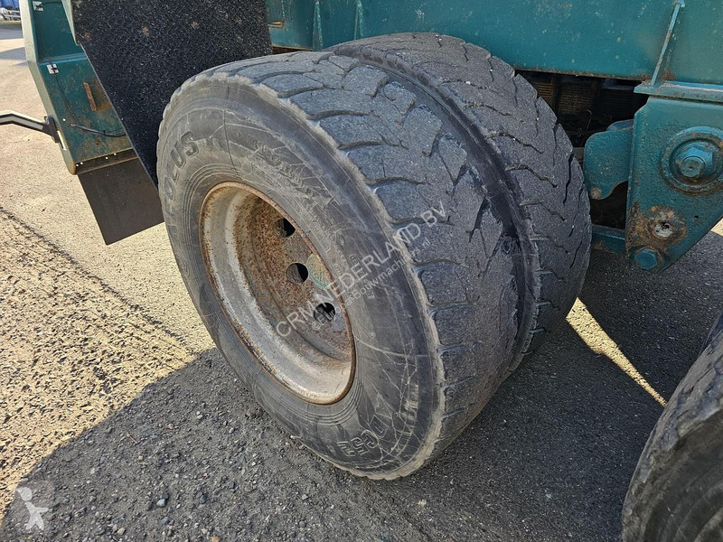 نصف مقطورة  TB 18 - WOOD TRAILER WITH CRANE -...