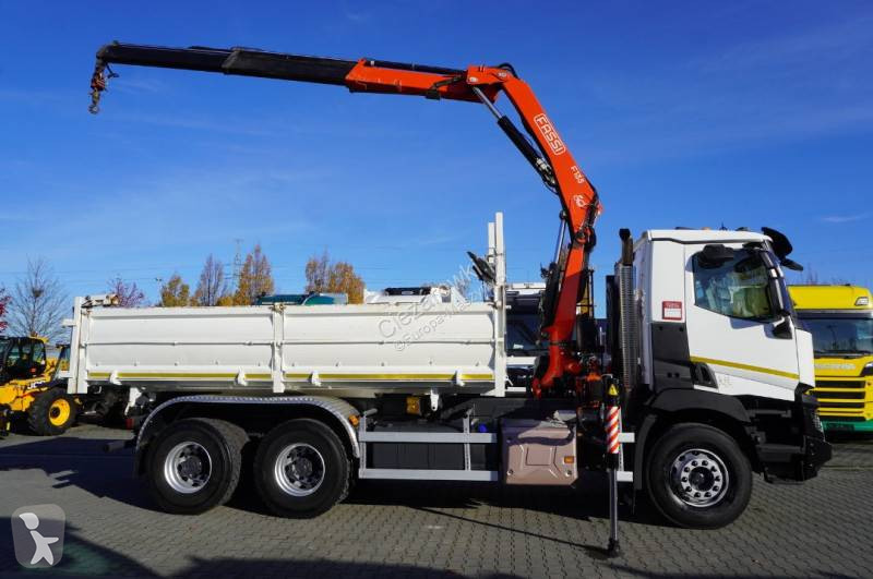 Grúa Renault C380 E6 6×4 / HDS Fassi F135 2700...