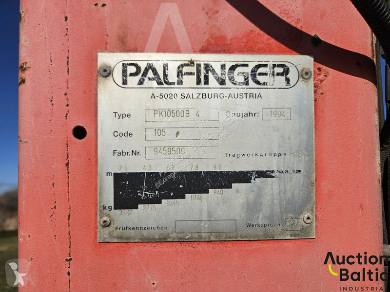 Кран Palfinger PK 10500B 4
