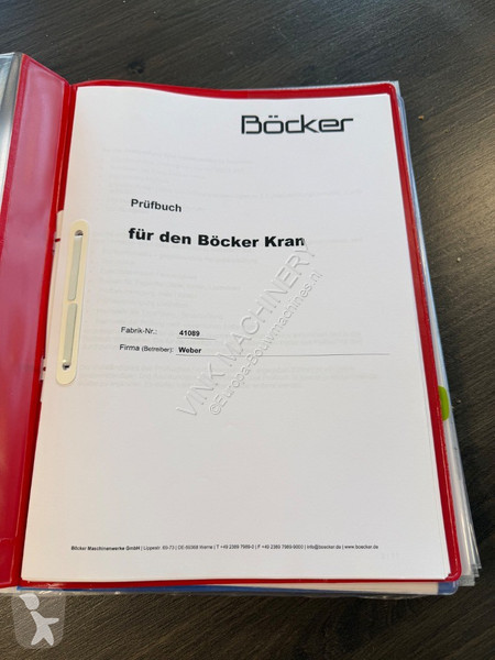 Кран Böcker AHK 36/2400