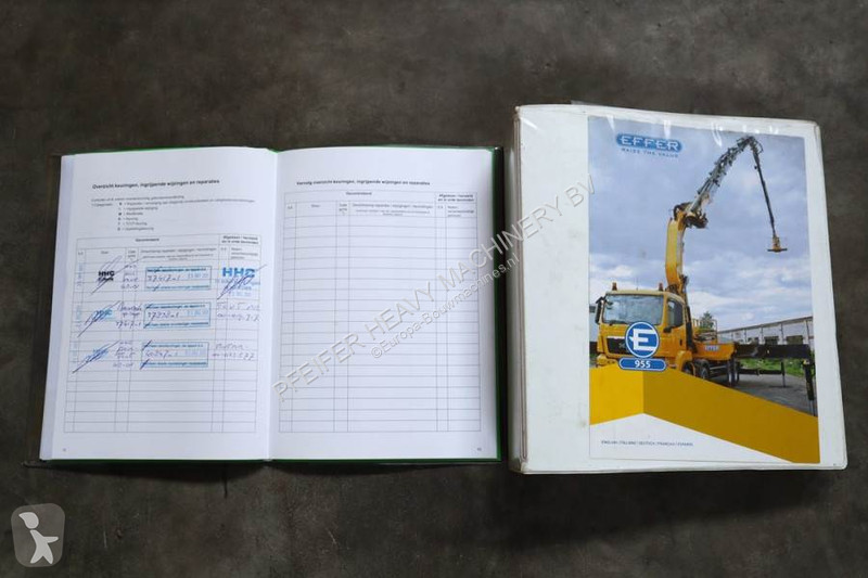 Grua Effer 955/8S Volvo 540 Euro 6, Valid...
