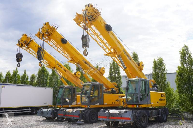 رافعة Sennebogen 630 rough terrain crane