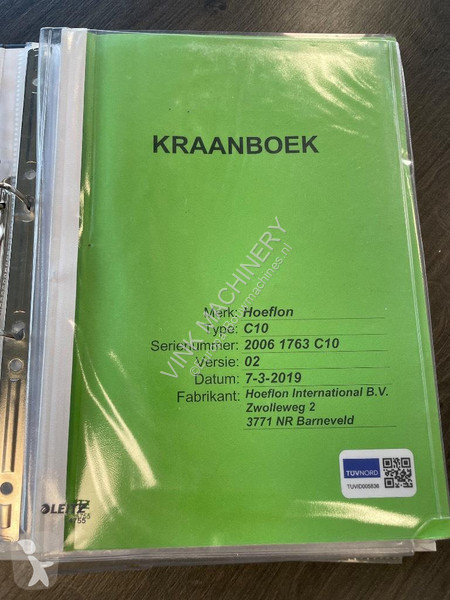 Kran Hoeflon C 10 SOLD