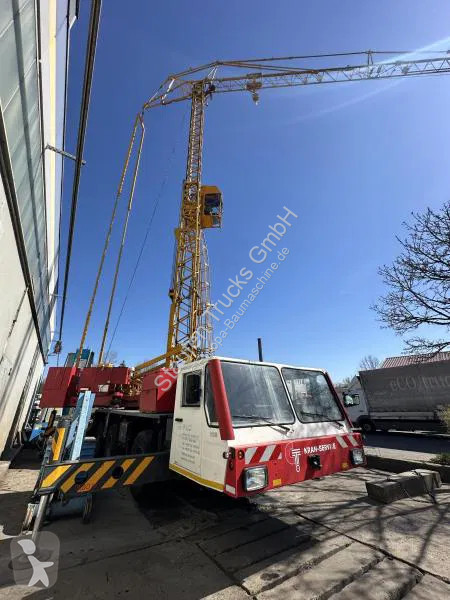 Kran Spierings Auto- Turmdrehkran Gittermast...