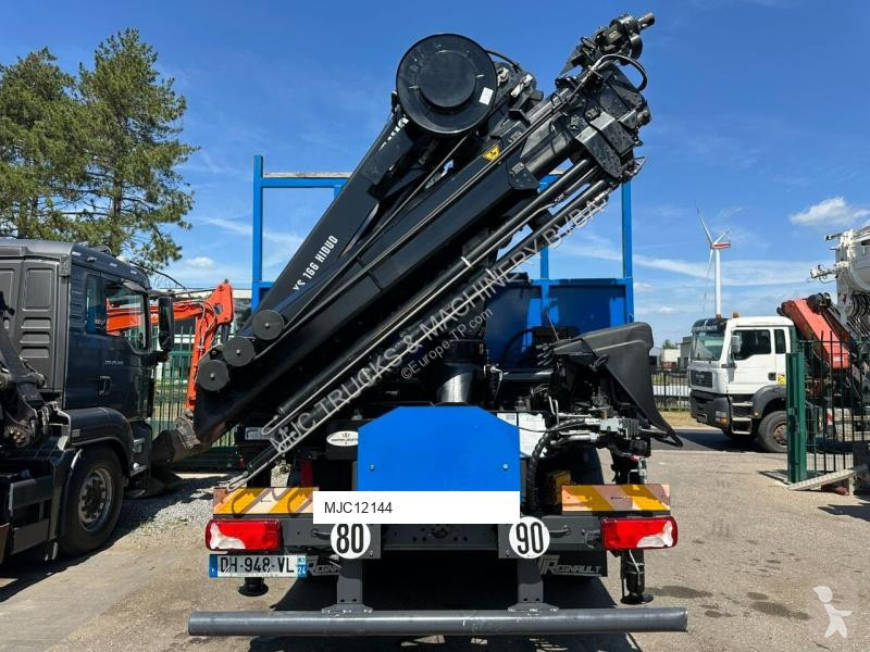 Camion Scania P410 6x4 + CRANE HIAB 166 ES-4 -...