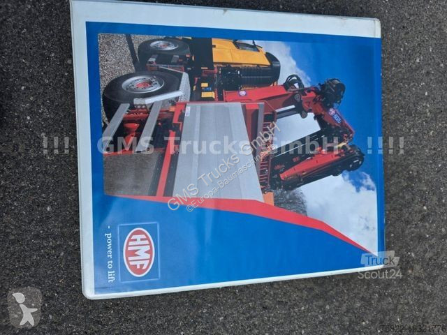 Macara MAN TGX / 18m HMF 2120 Kran / 100% Service