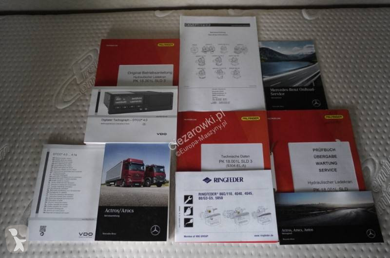 Žeriav Mercedes Actros 2545 MP5 / Palfinger PK...