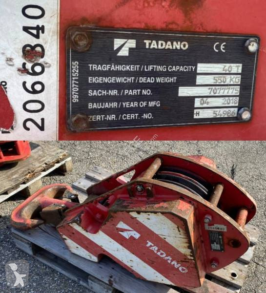 Grue Tadano FAUN ATF 100G-4 8x6 1er Main...