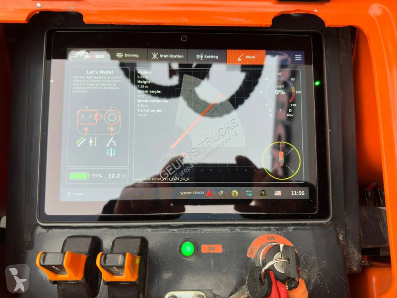 Kran Jekko SPX328CL ELECTRIC RUPS TELESCOOP...