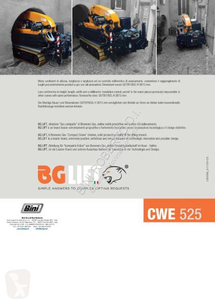 Grua BG Lift CWE525