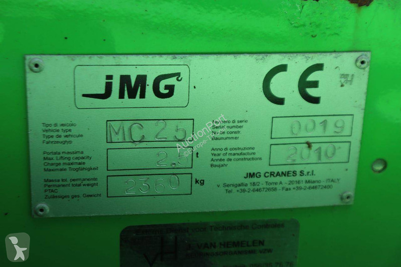 Žeriav JMG MC 25