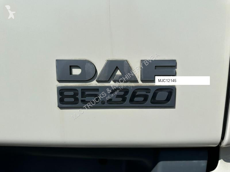 Kamion DAF 85360 8x2 + CRANE (25m!) EFFER 305...