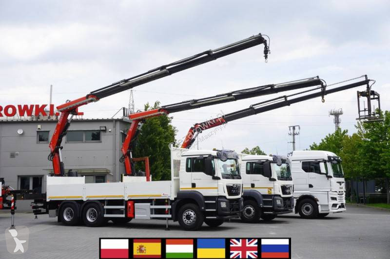 رافعة MAN TGS 26.420 6x4 / Fassi F215A.2.24 /...