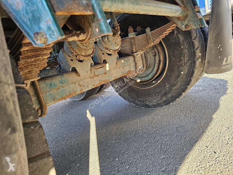 نصف مقطورة  TB 18 - WOOD TRAILER WITH CRANE -...