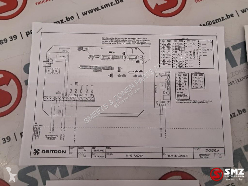 Кран  Afstandsbediening autolaadkraan TX GA610...