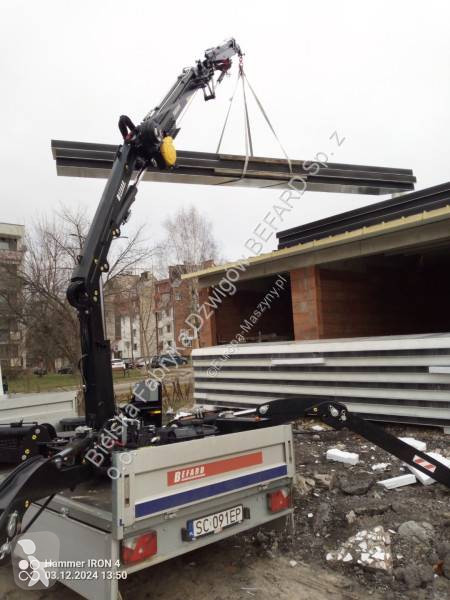 Gru Befard Żuraw na przyczepie XJ55JIB