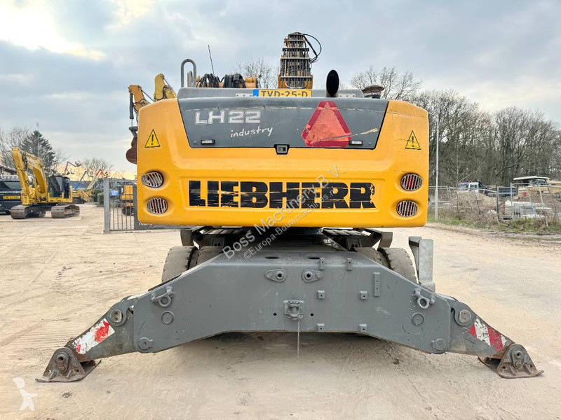 Kran Liebherr LH22 M Litronic Excellent Working...