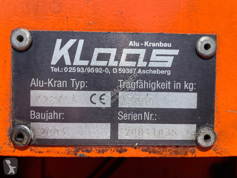 Grua Klaas K 28-34