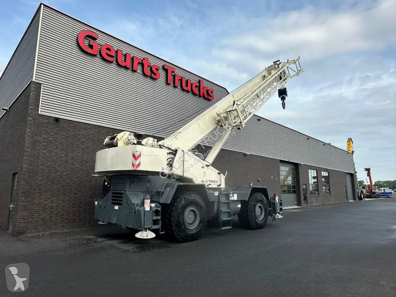 Gru Terex RT110 QUADSTAR ROUGH TERRAIN CRANE +...