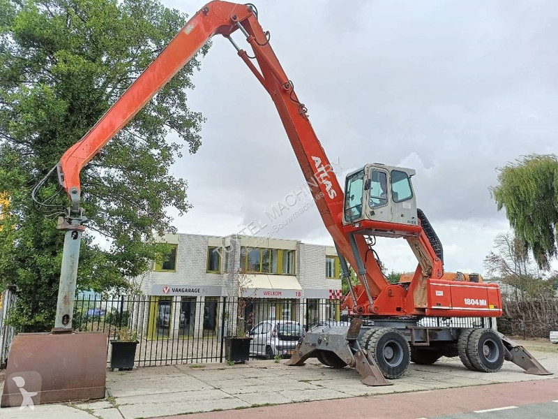 Grua Atlas 33,5 T waste handler overslagkraan...