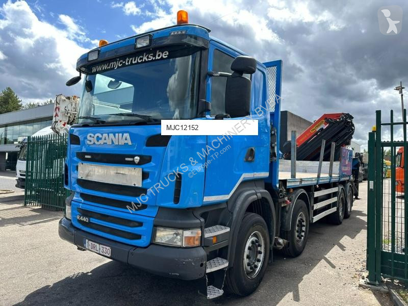 Camión Scania G440 8x4 + (26.5m!) CRANE...