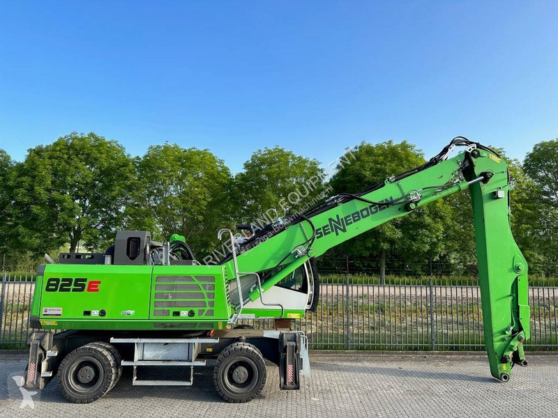 Kran Sennebogen 825E demo mobile waist handler...