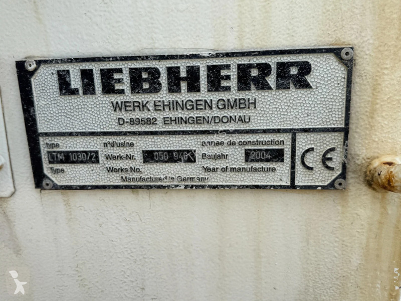 Кран Liebherr 1030/2 Mobile crane with JIB