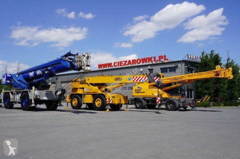Kran Sennebogen 630 rough terrain crane / Range...