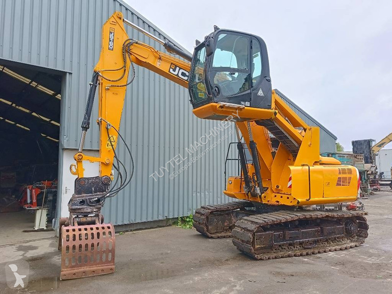 Kran JCB JS160HR tracked waste industry handler...