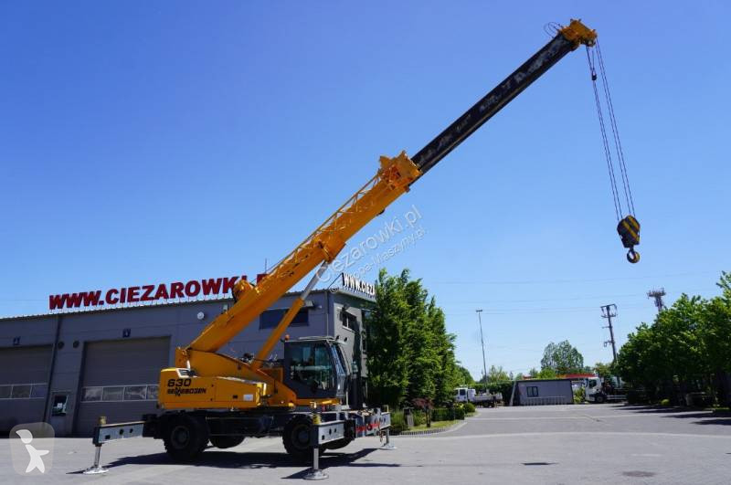 رافعة Sennebogen 630 rough terrain crane
