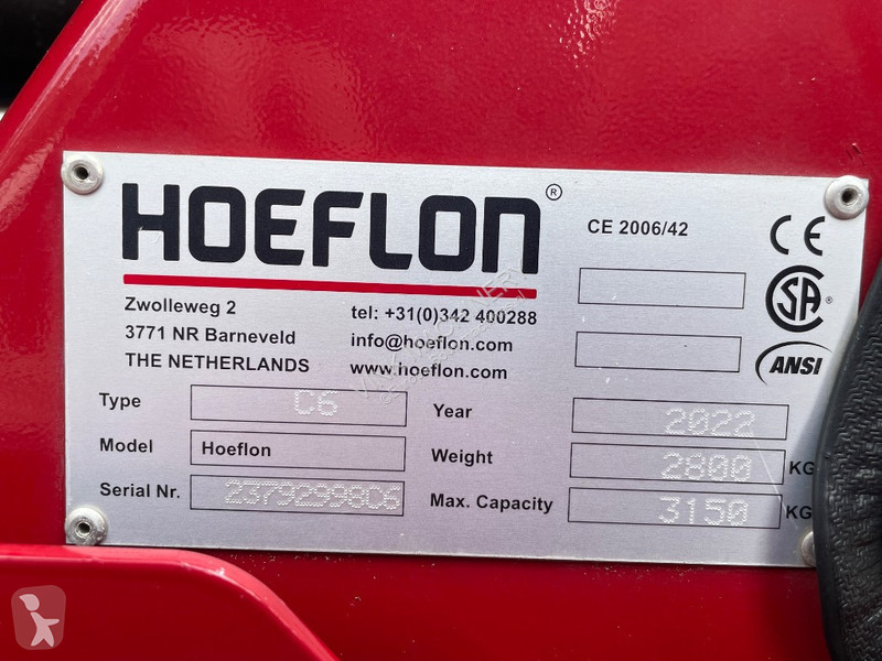 Kran Hoeflon C 6 E
