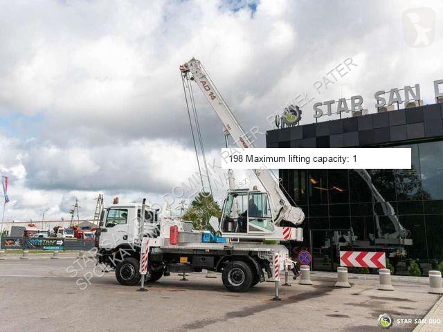 Grue MAN TGM 18.290 4x4 Ckd AD-14 Crane 14 t Winch