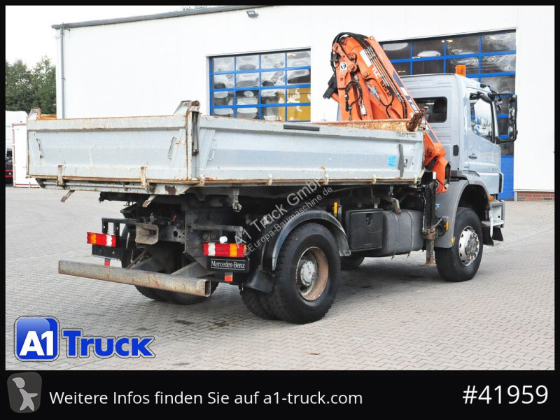 Кран Mercedes Axor 1833, 4x4, Kran 3 Seiten...