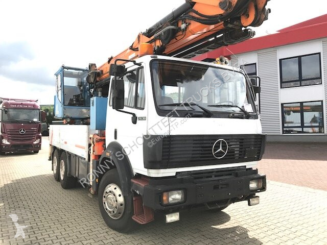 Camion Mercedes 2638 K 6x4 mit Heckkran...