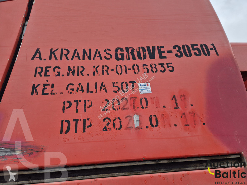 Кран Grove GMK 3050