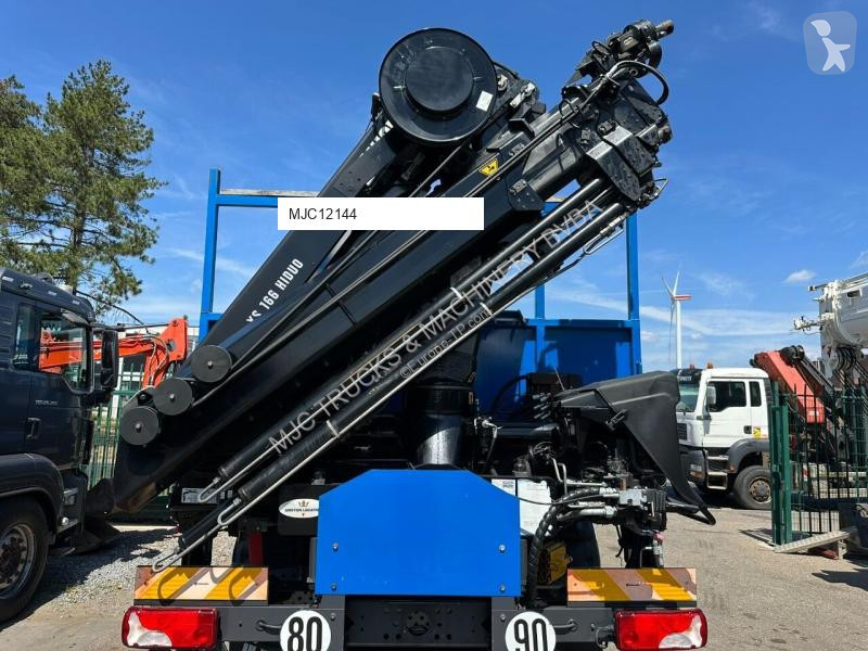 Camion Scania P410 6x4 + CRANE HIAB 166 ES-4 -...