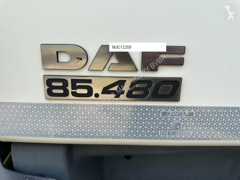 Traktor DAF 85480 8x4 + CRANE PALFINGER PK90002...
