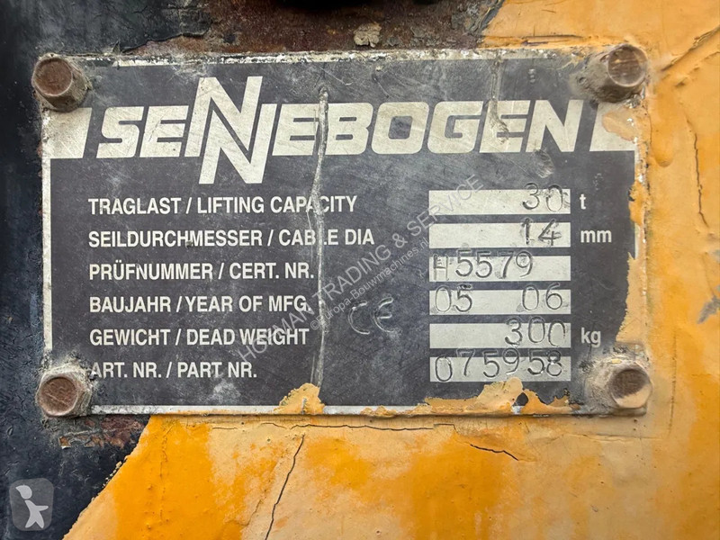 Žeriav Sennebogen 630 6x Available