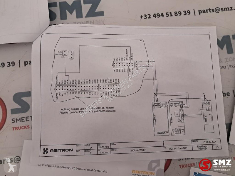 Кран  Afstandsbediening autolaadkraan TX GA610...