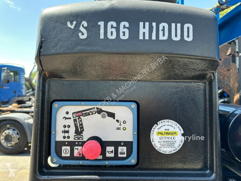 Camion Scania P410 6x4 + CRANE HIAB 166 ES-4 -...