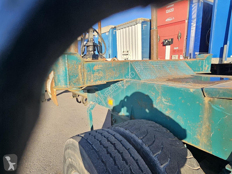 نصف مقطورة  TB 18 - WOOD TRAILER WITH CRANE -...