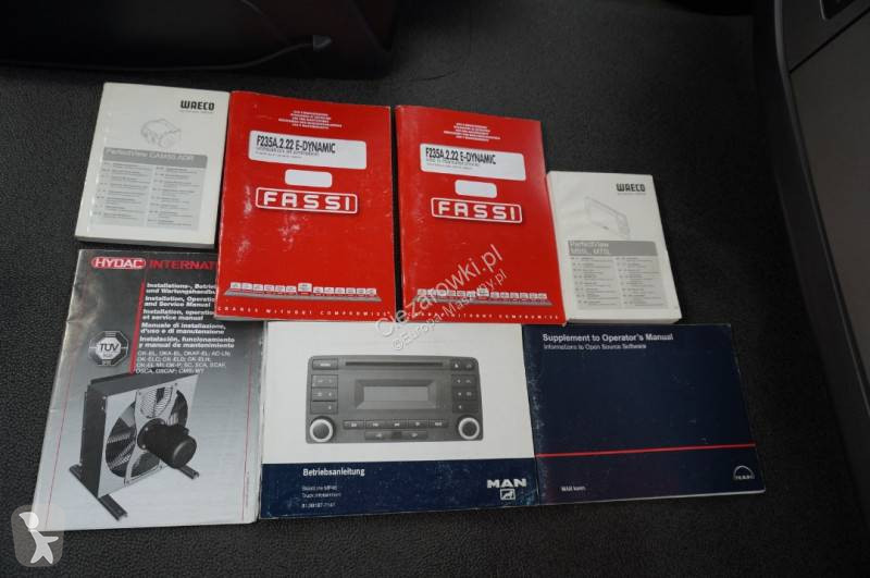 Jeřáb MAN TGS 35.360 E6 8×2 / HDS Fassi...