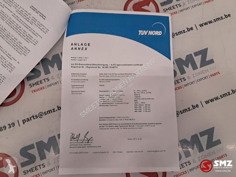 Кран  Afstandsbediening autolaadkraan TX GA610...