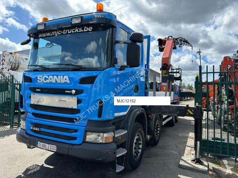 Kamion Scania G440 8x4 + (26.5m!) CRANE...
