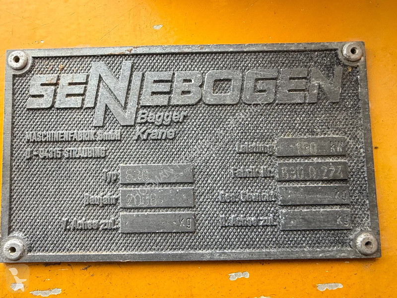 Kran Sennebogen 630 M