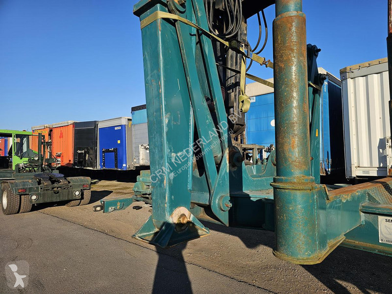 نصف مقطورة  TB 18 - WOOD TRAILER WITH CRANE -...