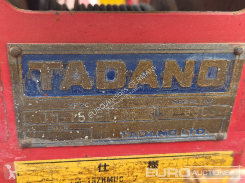 Kraan Tadano TM15Z-1