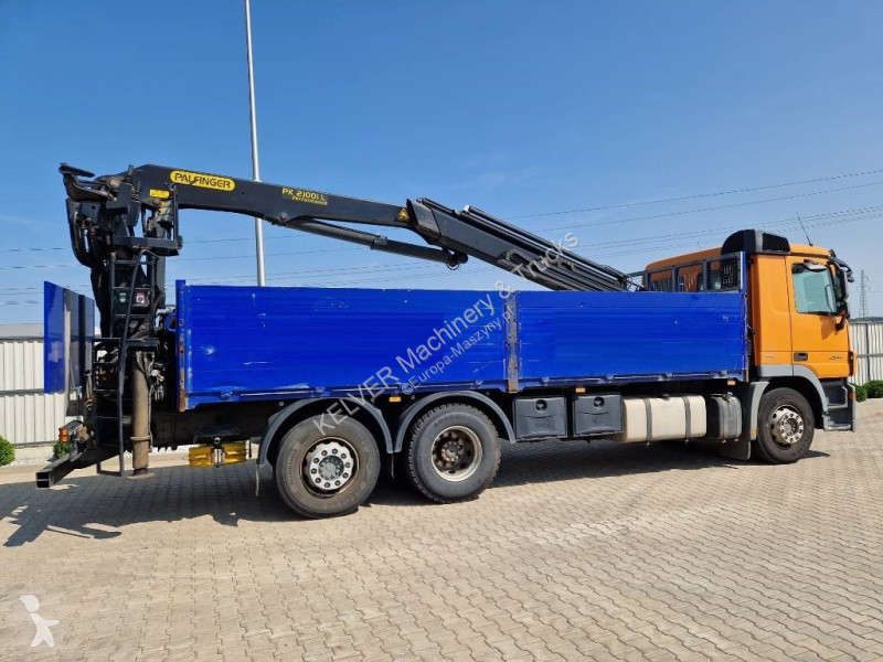 Camion Mercedes Actros 2544 * 6x2 * PALFINGER...