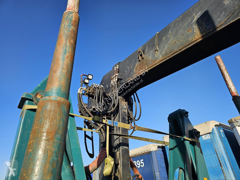 نصف مقطورة  TB 18 - WOOD TRAILER WITH CRANE -...