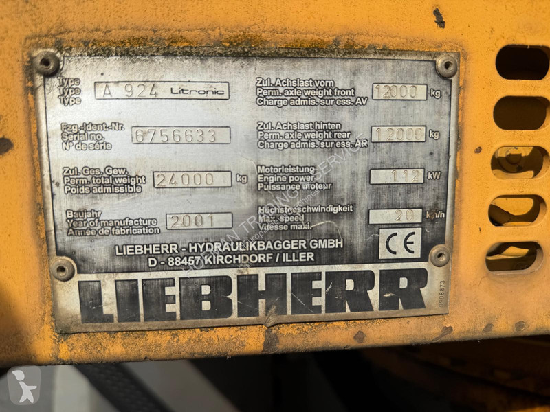Кран Liebherr A924